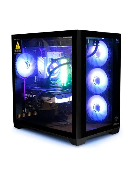 Ordenador pc phoenix gaming kronos intel i7 14700kf - vga nvidia rtx 5070 12gb - 32gb ddr5 - 1tb ssd nvme win 11 pro