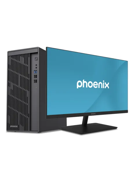 Kit ordenador phoenix core i3 16gb 1tb w11pro + monitor prisma 24 pulgadas
