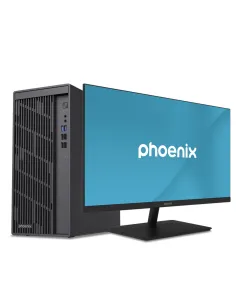 Kit ordenador phoenix core i3 8gb 512gb w11pro + monitor prisma 24 pulgadas