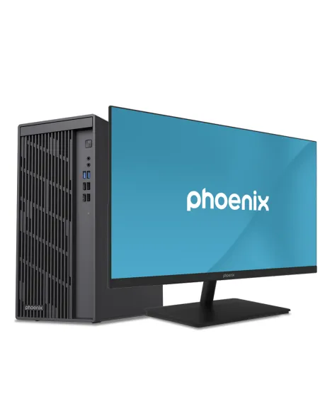 Kit ordenador phoenix core i5 8gb 512gb wpro + monitor prisma 27 pulgadas