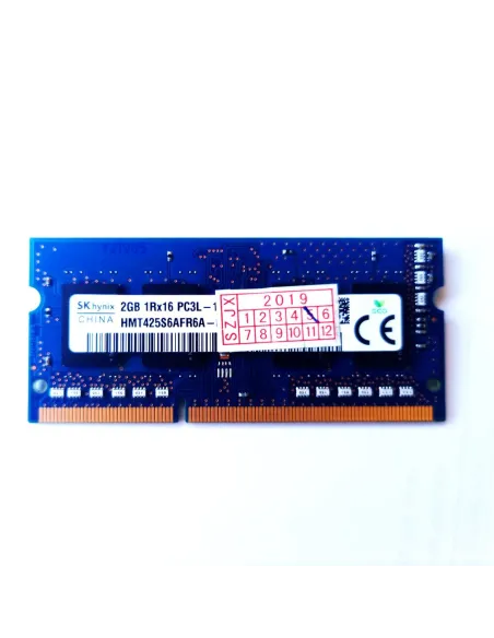 Memoria ram generica ddr3l sodimm 2gb 1600 mhz bulk