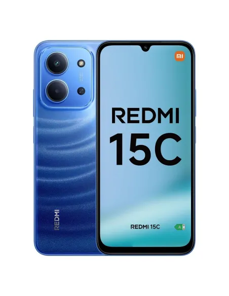 Movil xiaomi redmi 15c 4 - 256gb azul
