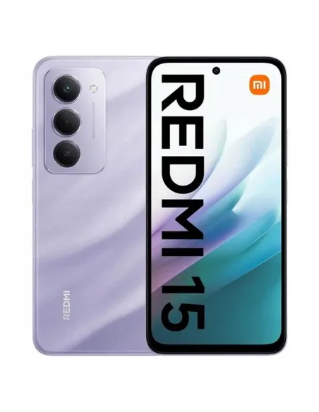 Telefono movil smartphone xiaomi redmi 15 8gb - 256gb - 6.9 pulgadas - purpura