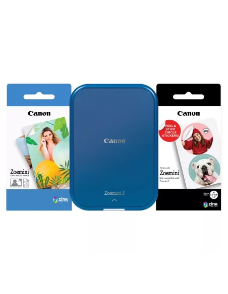 Impresora fotografica canon zoemini printer 2 nvs acc. kit