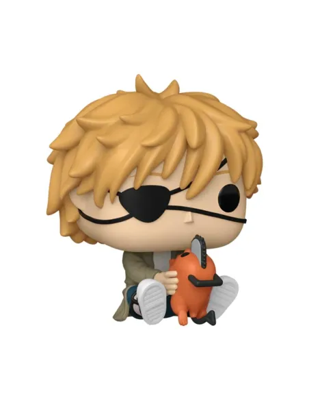 Funko pop! animation chainsaw man denji y pochita