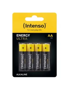 Pack de pilas alcalinas intenso energy ultra aa lr06 4 unidades
