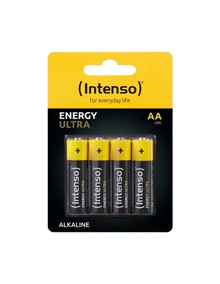 Pack de pilas alcalinas intenso energy ultra aa lr06 4 unidades