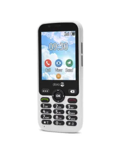 Telefono movil senior doro 7010 blanco - 2.8 pulgadas - 4gb rom - 512mb ram - 3mpx - 1600mah