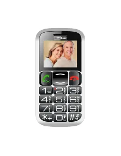 Telefono movil maxcom mm462 black silver -  1.8 pulgadas -  4gb ram -  0.3 pulgadas -  vga -  2g