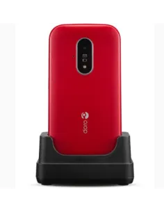 Telefono movil doro 6820 red - white - 2.8 pulgadas -  4g - rojo y blanco