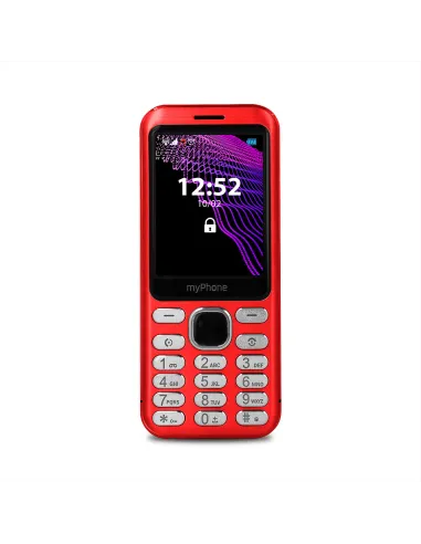 Telefono movil myphone maestro red 2.8 pulgadas -  2mpx -  2g - rojo