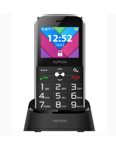 Telefono movil myphone halo c black 2.2 pulgadas - negro