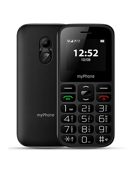 Telefono movil myphone halo a black 1.77 pulgadas -  0.3mpx -  2g - negro