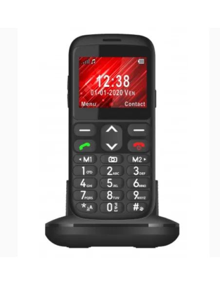 Telefono movil telefunken s520 senior phone - gps - 2.31 pulgadas - negro
