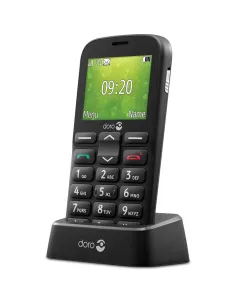 Telefono movil doro 1380 black - 0.3mpx - 2g - negro