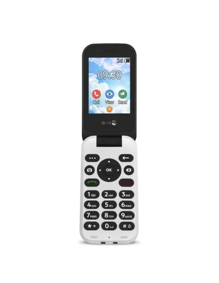 Móvil doro 7030  rojo y blanco