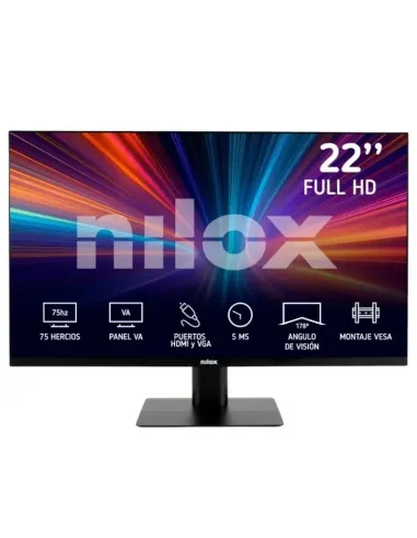 NILOX NXM22FHD11 Monitor 21.5" IPS 5ms VGA HDMI