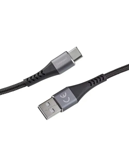 Cable usb tipo c a usb tipo a intenso 1.5m -  macho - macho -  negro