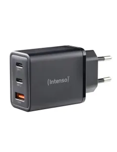Cargador de pared intenso gan w65acc 2x usb tipo c 1x usb tipo a negro