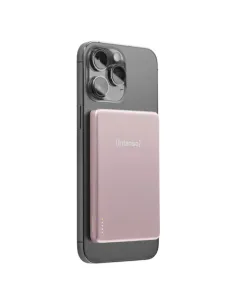 Powerbank intenso mw5000 magsafe rosado magnetico