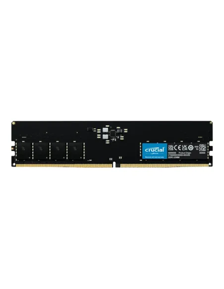 Memoria ram ddr5 16gb crucial - udimm - 5600 mhz - pc5 44800 - cl46 - 1.1v