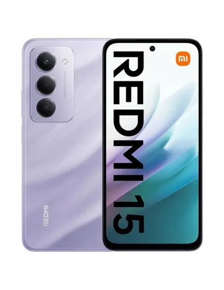 Telefono movil smartphone xiaomi redmi 15 6gb - 128gb - 6.9 pulgadas - purpura