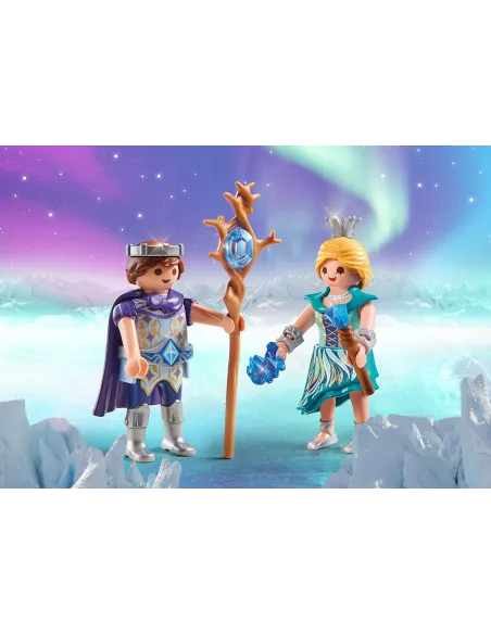 Playmobil princesa y príncipe de hielo