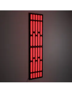 Lámpara panel decorativa paladone star wars estrella de la muerte