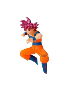 Figura banpresto dragon ball super match makers super saiyan god son goku 12cm