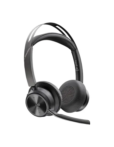 Auriculares poly voyager focus 2 inalambrico negro Auriculares poly voyager focus 2 inalambrico negro