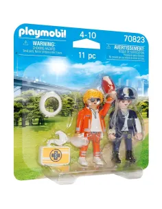Playmobil duo pack doctor y policia