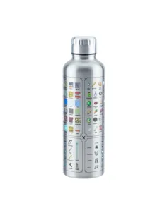 Botella metalica paladone minecraft inventario