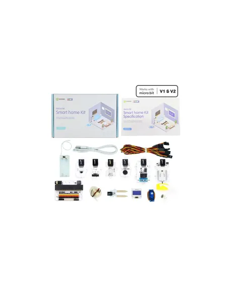 Kit de sensores inteligentes micro:bit casa inteligente - smart home kit - sin placa Kit de sensores inteligentes micro:bit casa inteligente - smart home kit - sin placa