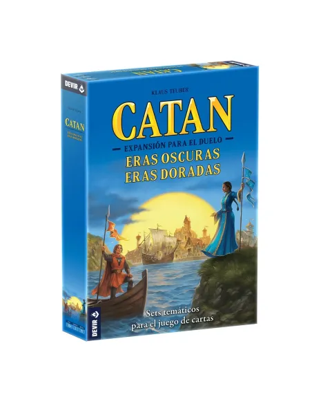 Juego de mesa devir catan el duelo eras oscuras eras doradas Juego de mesa devir catan el duelo eras oscuras eras doradas