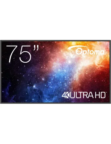 Monitor profesional led optoma serie n n3751k 75 pulgadas