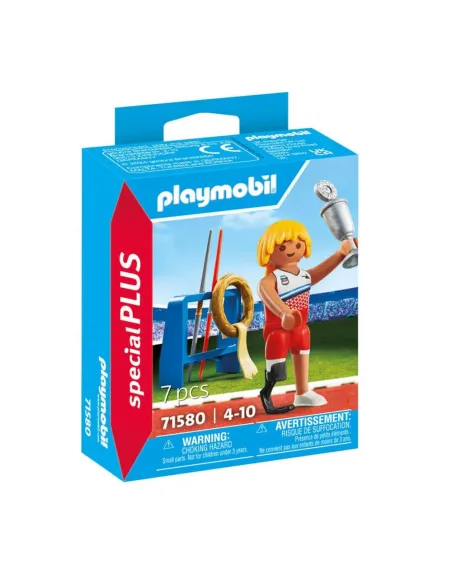 Playmobil lanzamiento de jabalina
