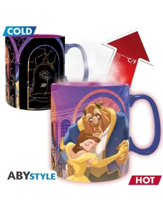 Taza termica abystyle disney la bella y la bestia 460ml