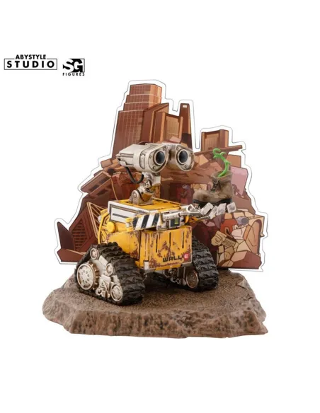 Figura abystyle disney wall - e 10cm