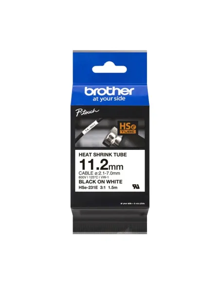 Cinta tubo brother hse231e para cables