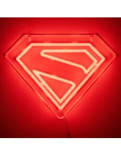 Luz de neón led para montaje en pared paladone superman