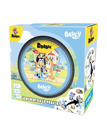 Juego de mesa dobble bluey