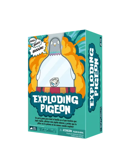 Juego de mesa exploding pigeon