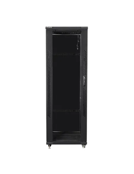 Armario lanberg rack 19 pulgadas 37u 600x800 flat pack black negro Armario lanberg rack 19 pulgadas 37u 600x800 flat pack black negro
