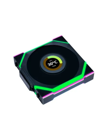 Ventilador de caja lian li 3 pack receiver wireless controller 1 - 3 sata