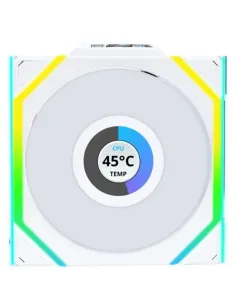 Ventilador caja lian li uni fan sl inalambrico argb 120mm blanco