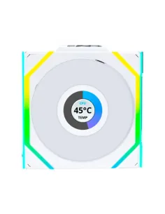 Ventilador caja lian li unifan sl inalambrico rgb 120mm blanco