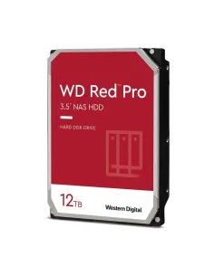 Disco duro interno hdd wd western digital nas red pro wd122kfbx 12tb 3.5 pulgadas sata 6gb - s 7200rpm 512mb