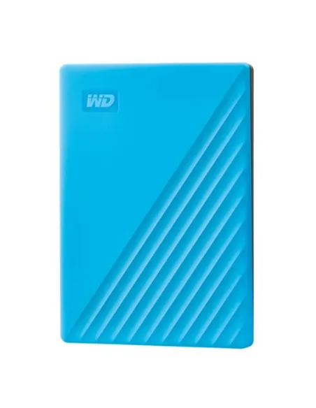 Disco duro externo hdd wd western digital 2tb my passport usb 3.2 azul