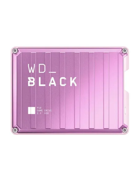 Disco duro externo ssd wd western digital 2tb black p10 game drive micro usb tipo b rosa