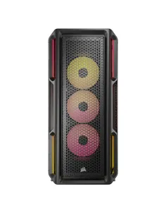 Caja ordenador gaming corsair icue 5000t atx lx rgb cristal templado negra